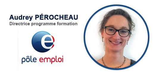 Audrey Pérocheau, Directrice programme formation de Pôle emploi