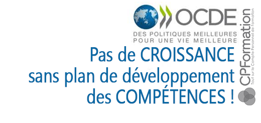 [OCDE] Pas de croissance sans plan de développement des compétences