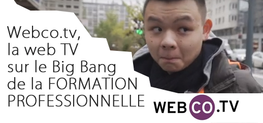 Webco.tv, la web TV sur le Big Bang de la Formation professionnelle