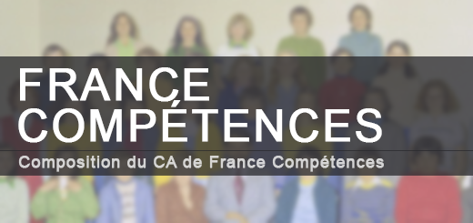 Composition du CA de France Compétences