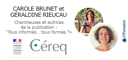 Carole Brunet et Géraldine Rieucau