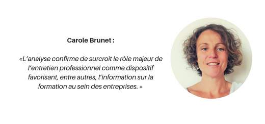 Carole Brunet et Géraldine Rieucau : tous informés, tous formés ? Céreq