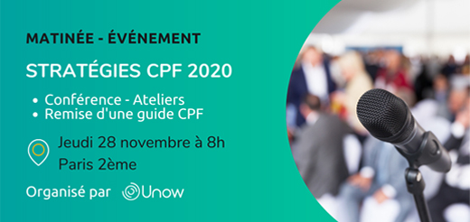 Conférence Unow sur les stratégies du CPF 2020 !