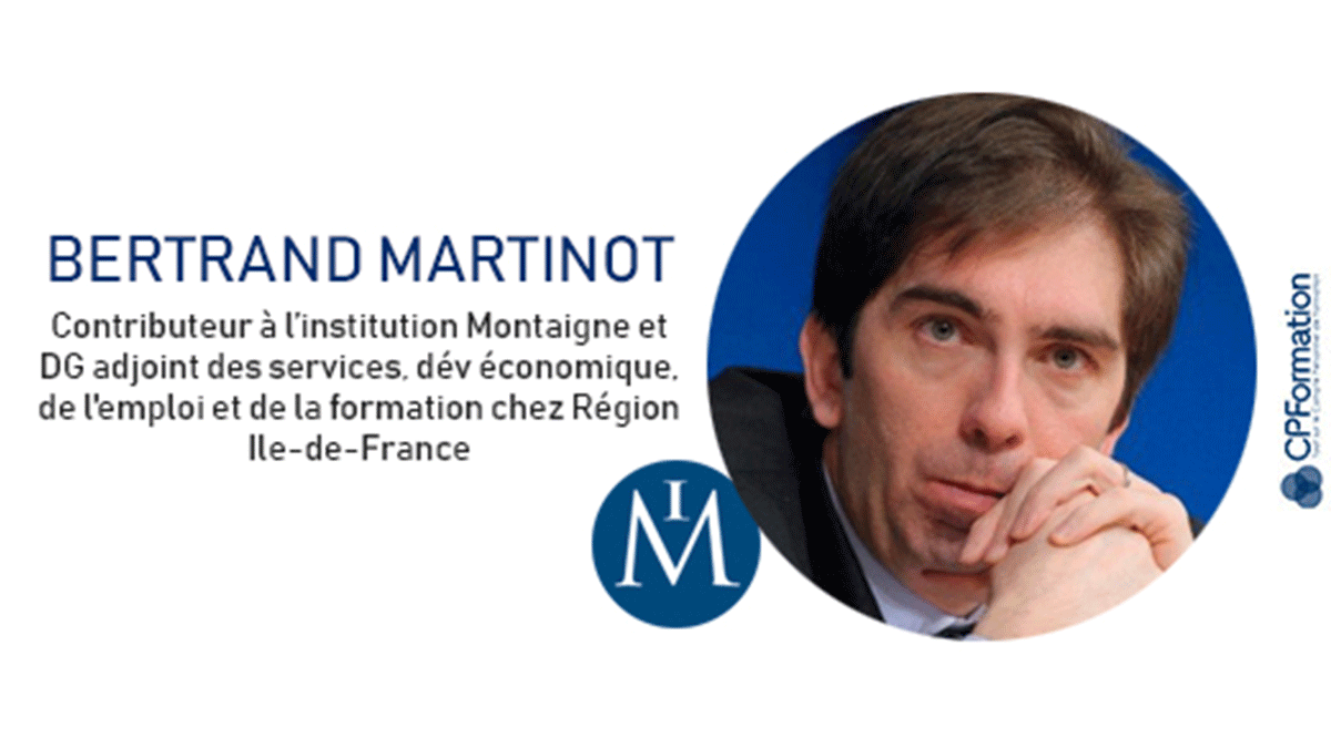 Bertrand MARTINOT, directeur du conseil en formation et développement des compétences