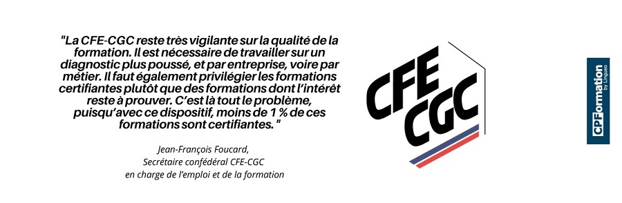 entretien CFE CGC : Jean François Foucard