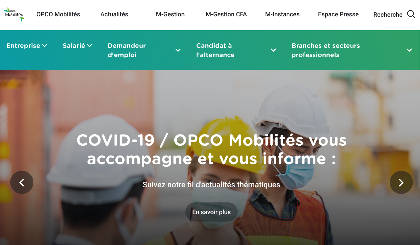 OPCO Mobilités s’engage…