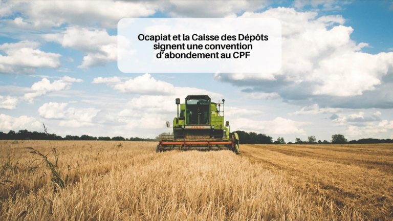 Abondement au CPF : une convention signée par Ocapiat !