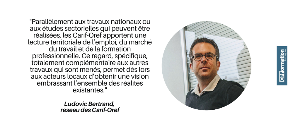 Entretien avec Ludovic Bertrand, Directeur du réseau des Carif-Oref