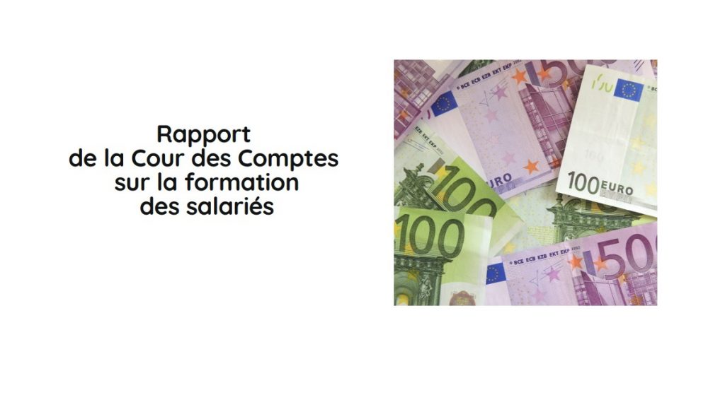 Rapport de la Cour des Comptes sur la formation des salariés - Juin 2023