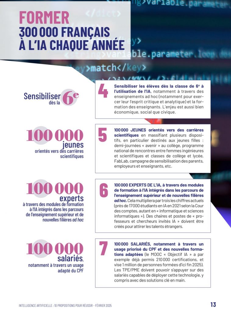 Propositions du MEDEF