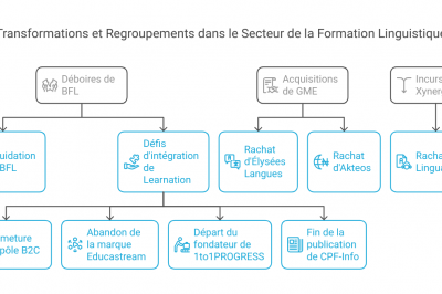 Marché des formations linguistiques : analyse des mutations récentes