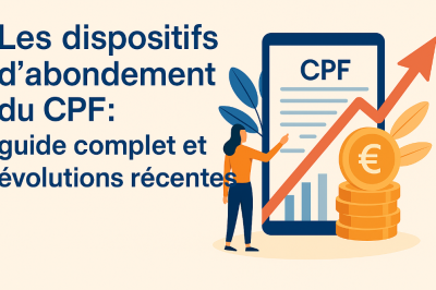 Les dispositifs d’abondement du CPF : guide complet et évolutions récentes