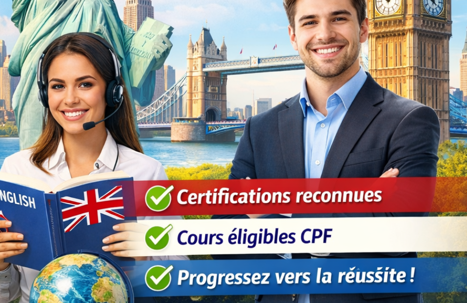 Est-ce que je peux utiliser mon CPF pour des cours d&rsquo;anglais ?