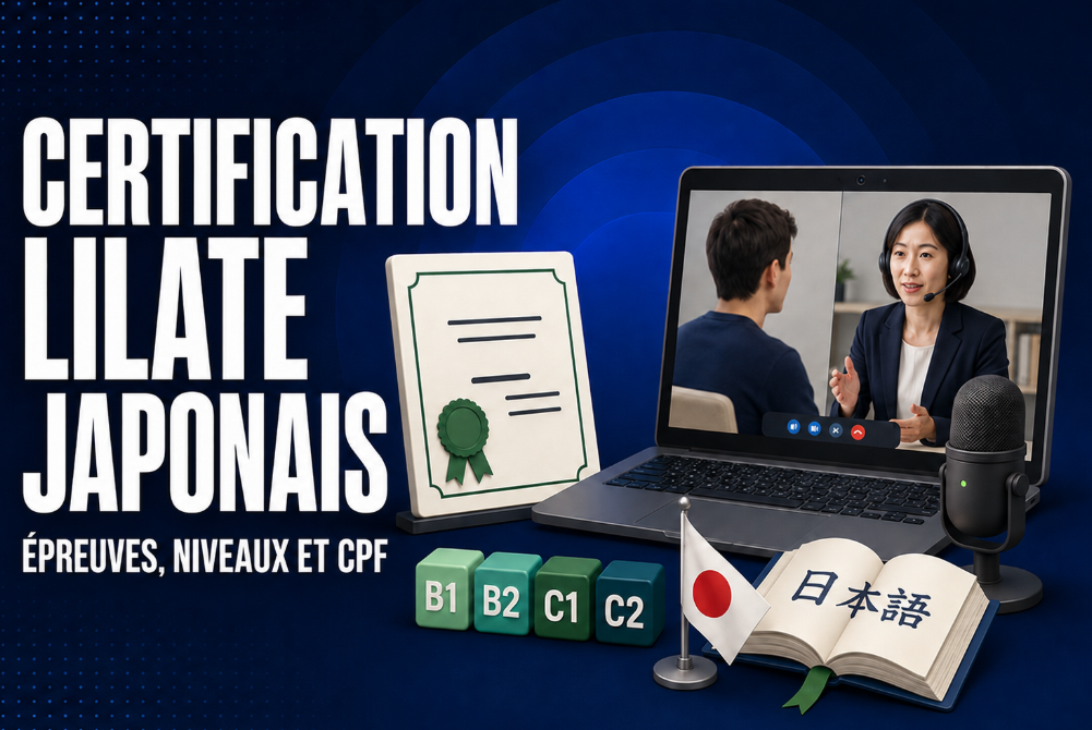 Certification LILATE japonais