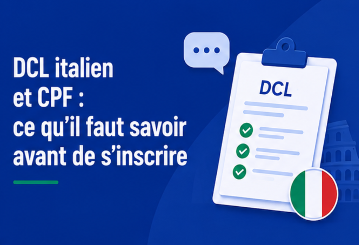 DCL italien et financement CPF