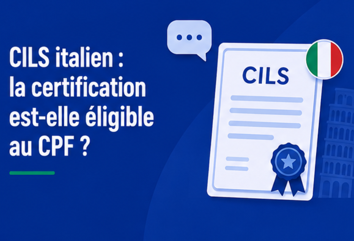 Certification CILS italien et CPF