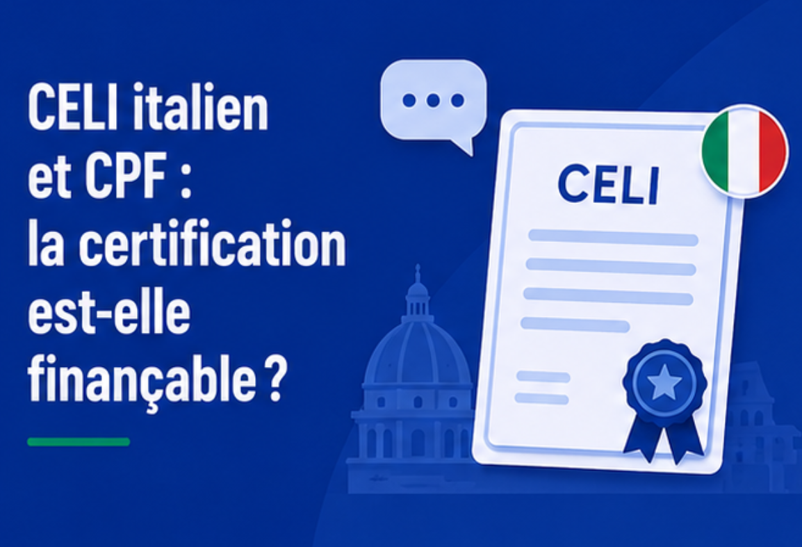 Examen CELI italien et CPF