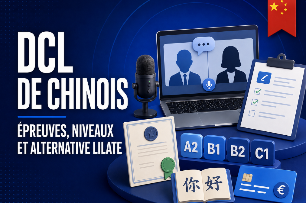 Le DCL de chinois : épreuve, niveaux et alternative LILATE