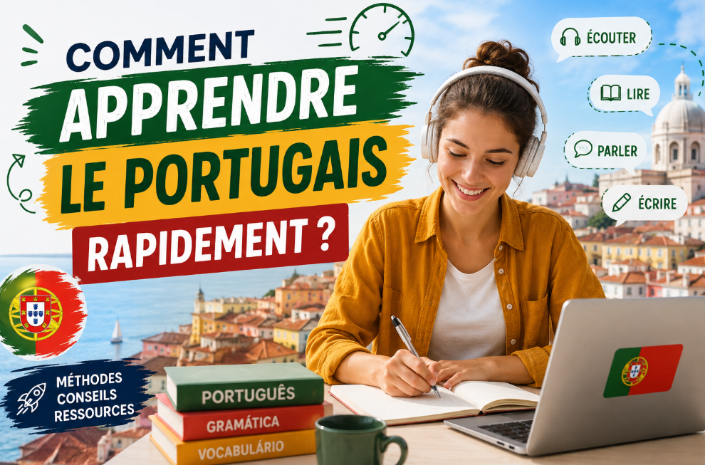 Comment apprendre le Portugais rapidement en 2026 ?