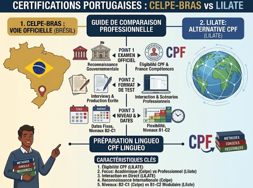 CELPE-Bras, tout sur cet examen de Portugais en 2026, dates et alternative LILATE