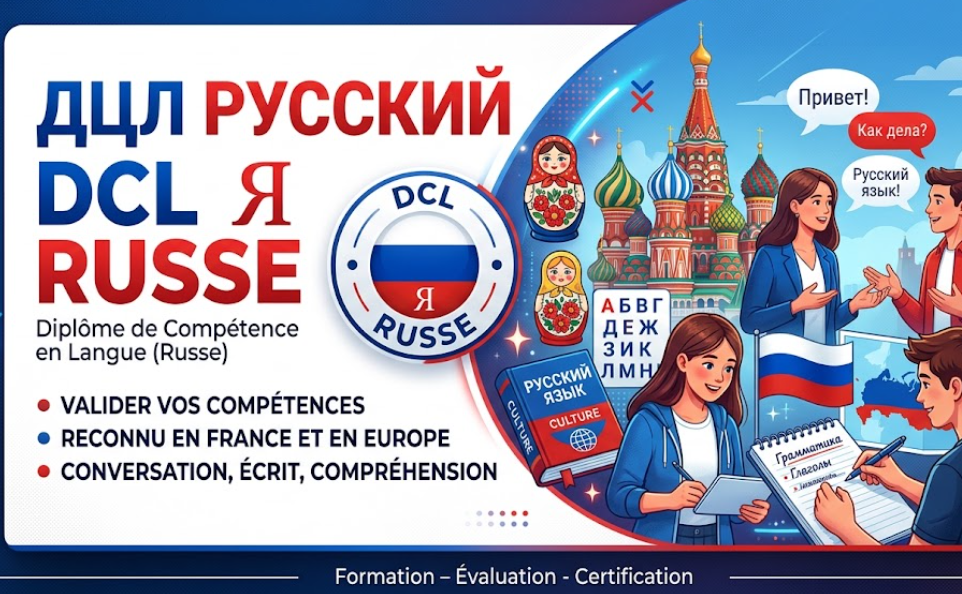 DCL de russe : épreuves, inscription, CPF et alternative LILATE en 2026